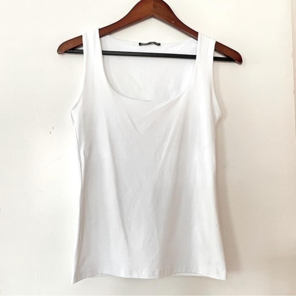 Zara tank top white size medium